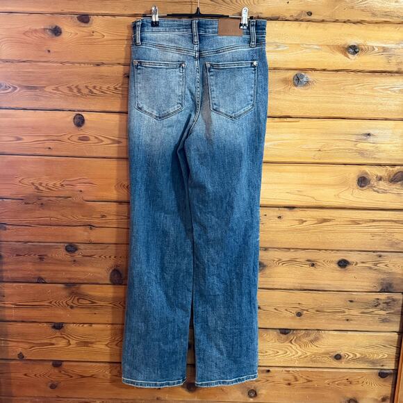 Judy Blue Distressed Dad Jeans Size 5/27 - Picture 2 of 6